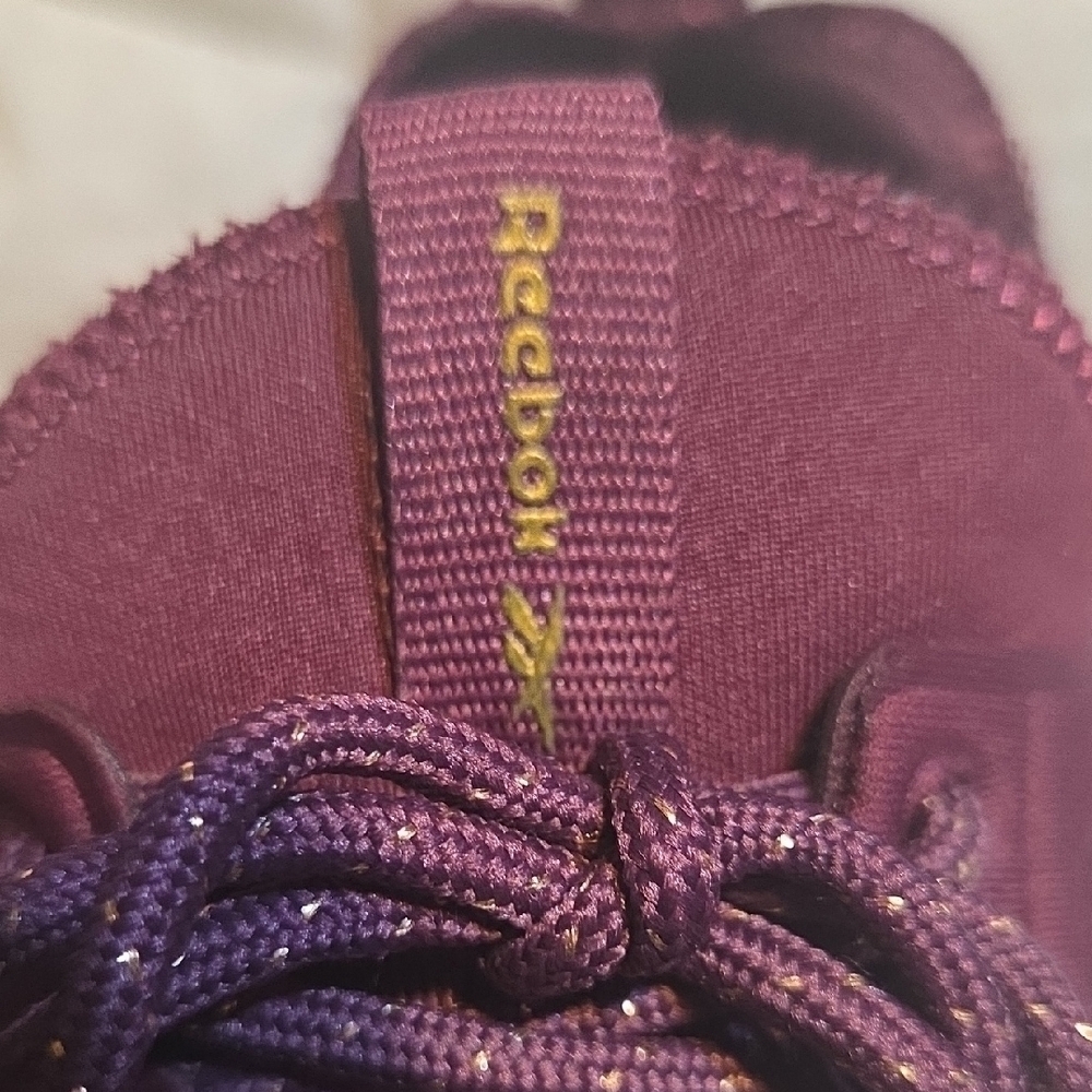 Reebok Women's Burgundy Sneakers - Picture 3 of 6